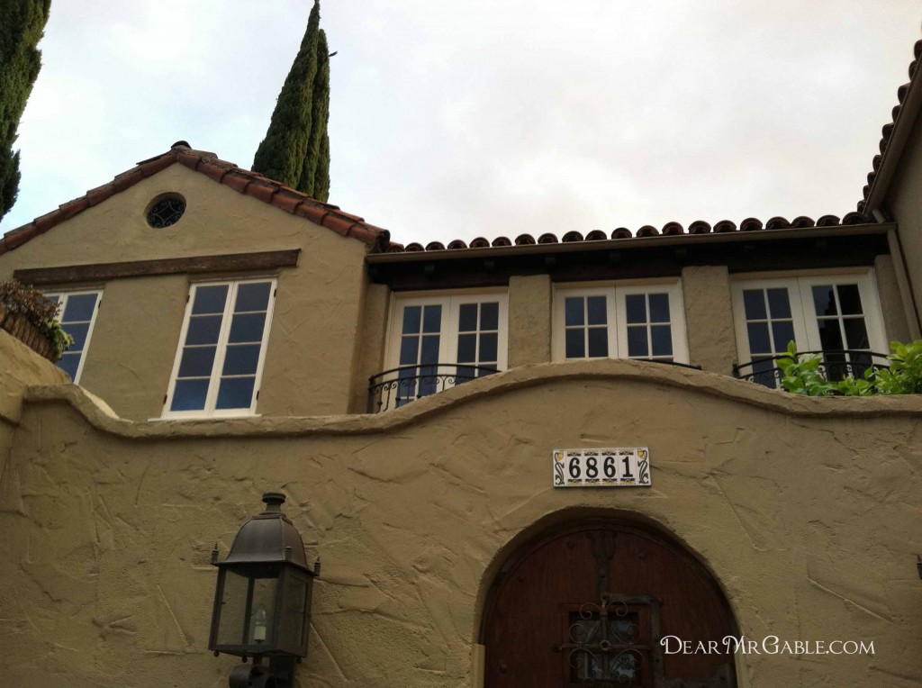 Carole Lombard and William Powell's house on Iris Circle