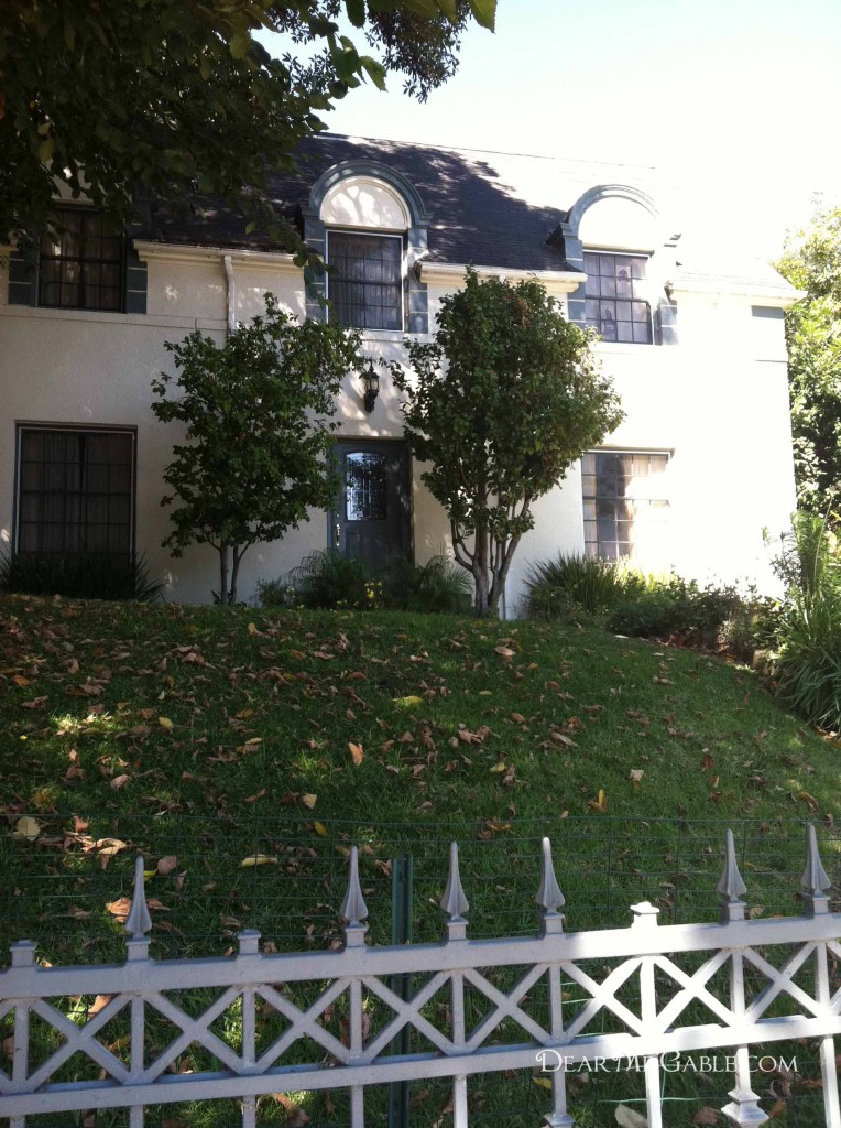 Carole Lombard's house on Hollywood Blvd