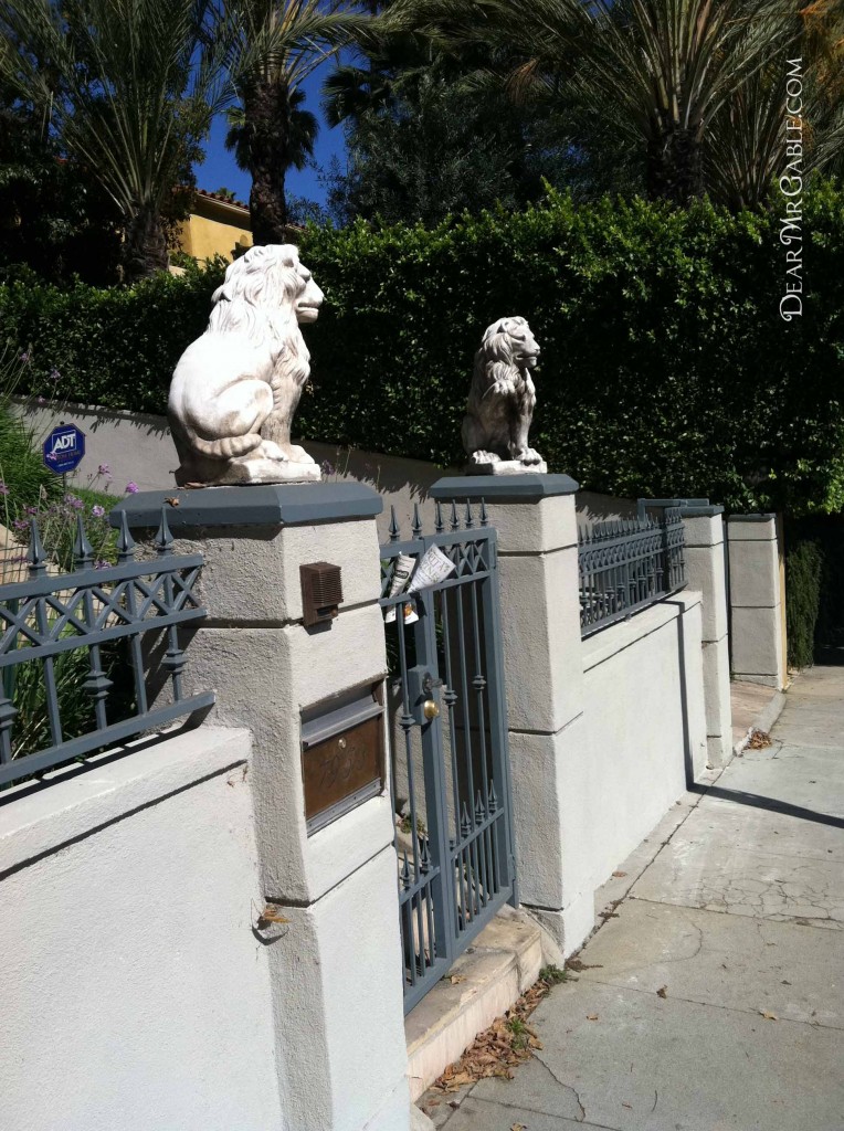 Carole Lombard's house on Hollywood Blvd