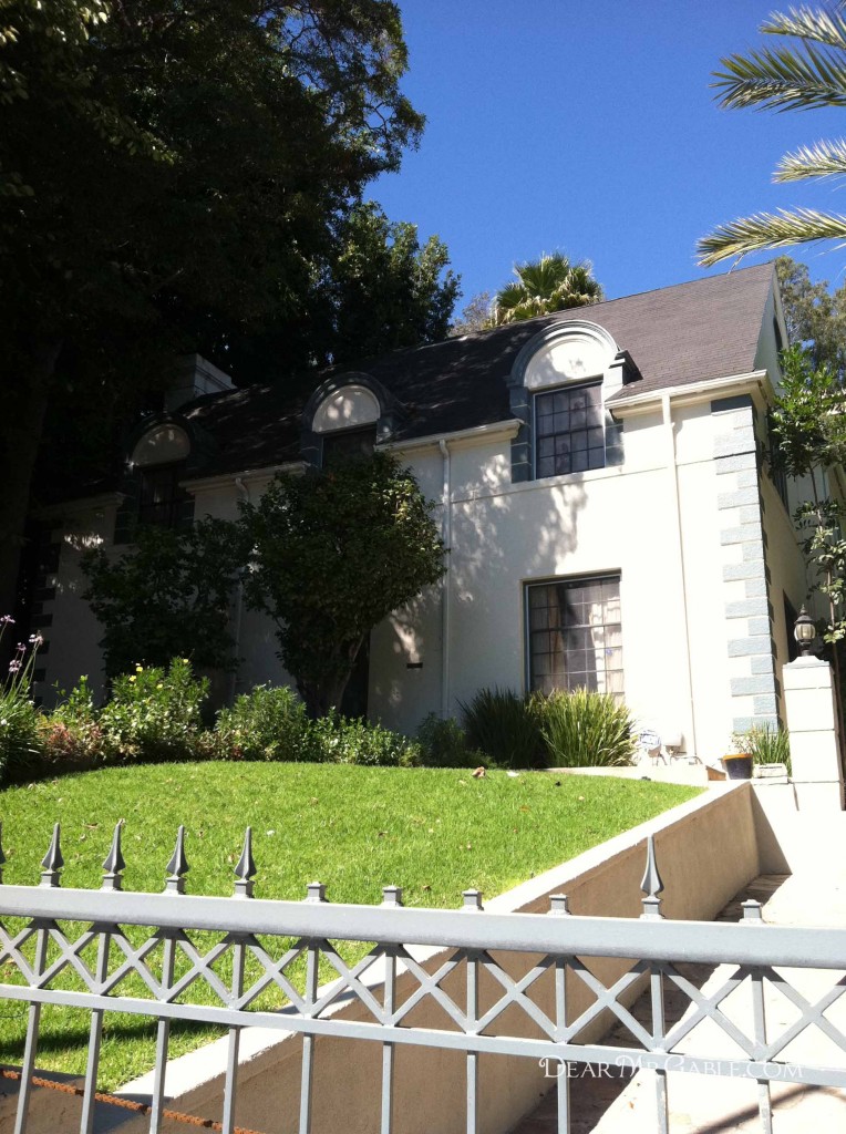 Carole Lombard's house on Hollywood Blvd