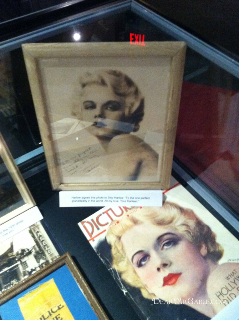 Hollywood Museum Jean Harlow exhibit