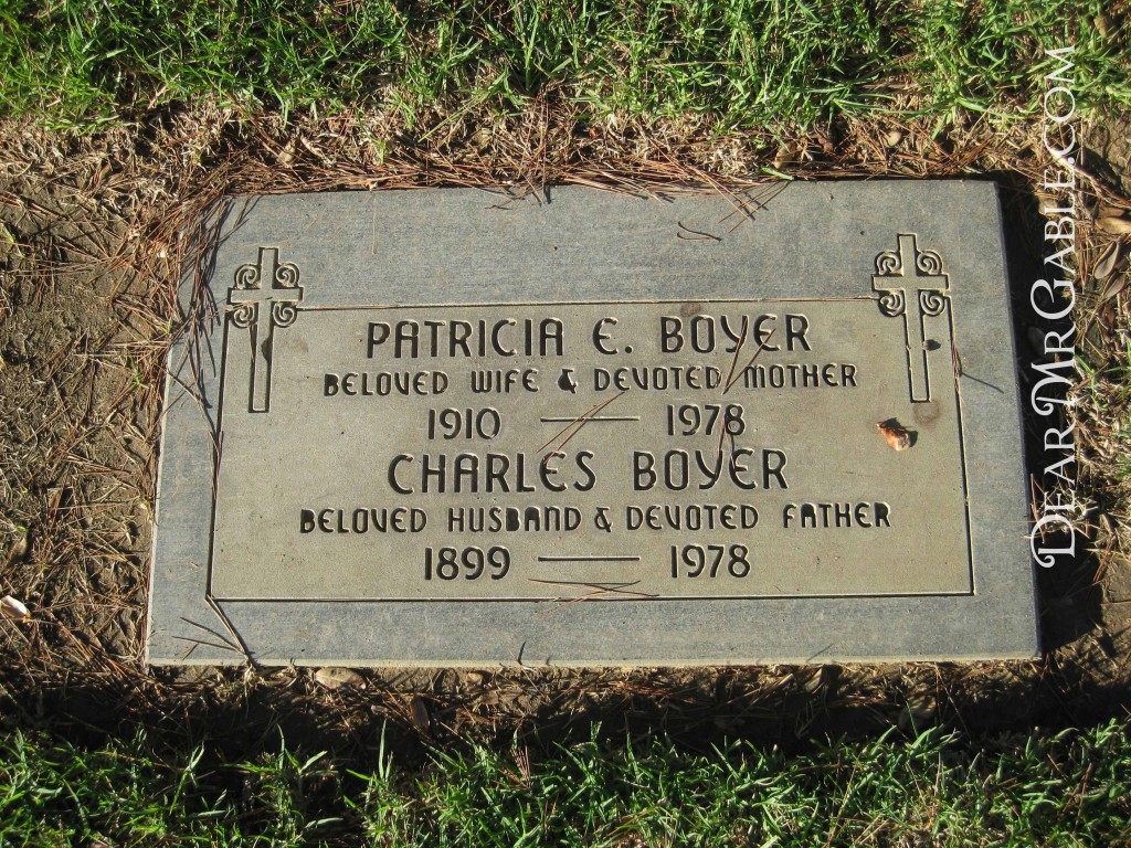 Holy Cross Cemetery Charles Boyer