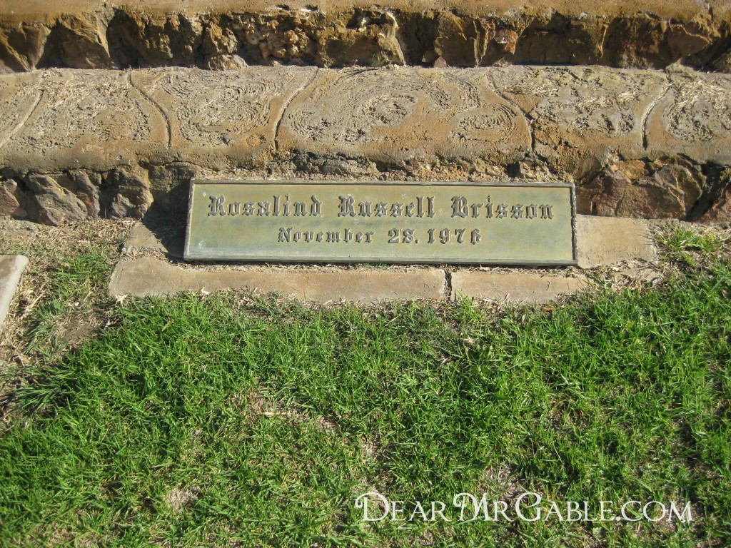 Holy Cross Cemetery Rosalind Russell