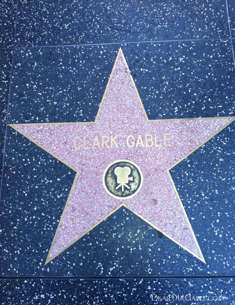 Clark Gable Hollywood Walk of Fame