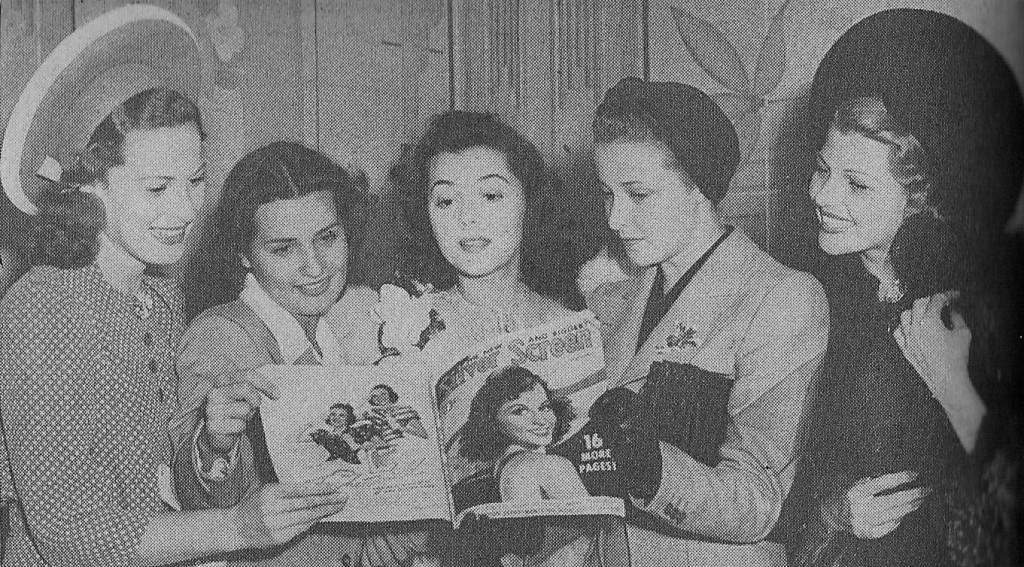 maureen o'hara ann rutherforf laraine day brenda marshall