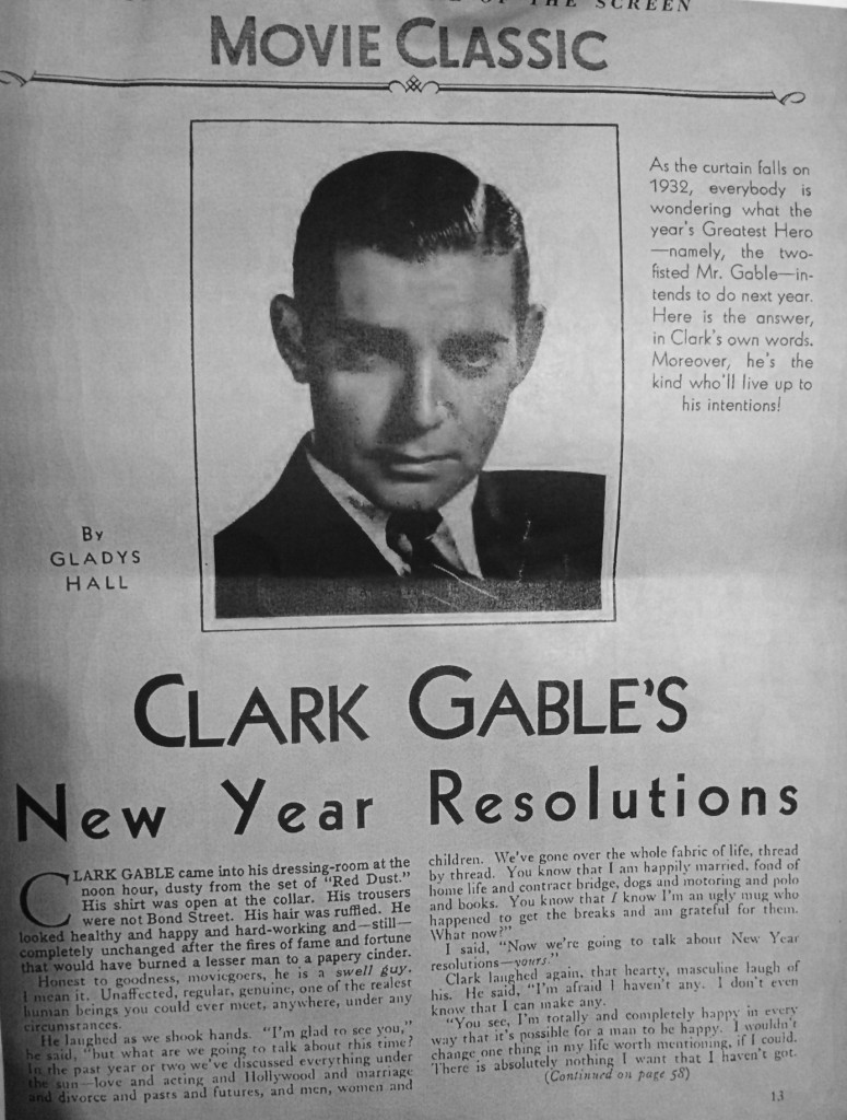 clark gable 1933