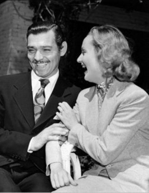 Happy 75th Anniversary, Clark Gable and Carole Lombard.