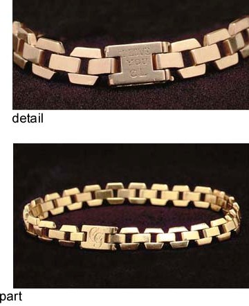 clark gable carole lombard bracelet