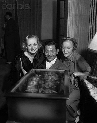 Carole Lombard, Clark Gable 1933