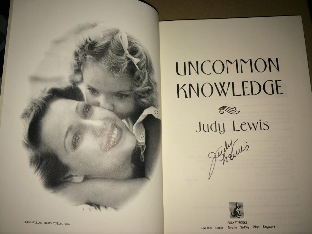 uncommon knowledge loretta young judy lewis