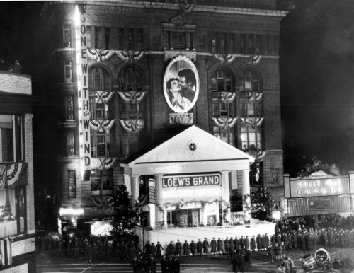 gone with the wind premiere