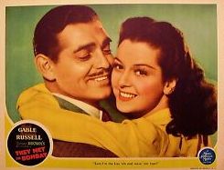 clark gable rosalind russell they met in bombay