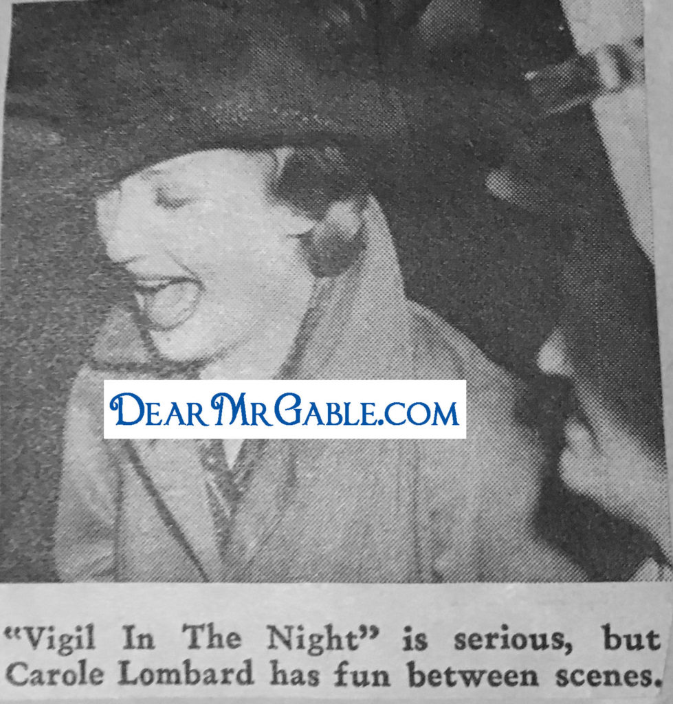 carole lombard vigil in the night