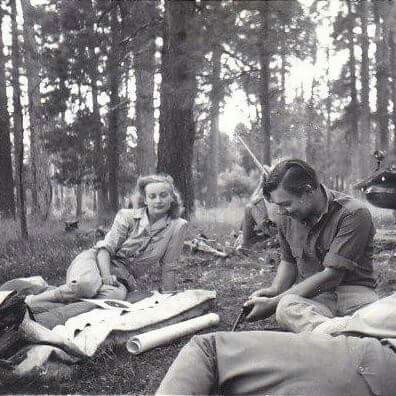 clark gable carole lombard camping