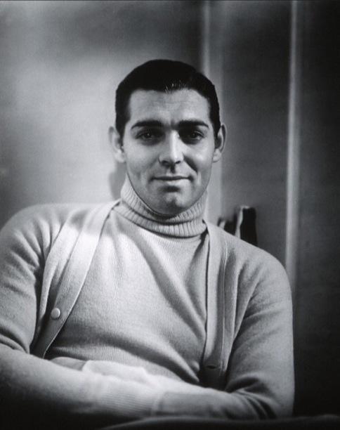 clark gable turtleneck