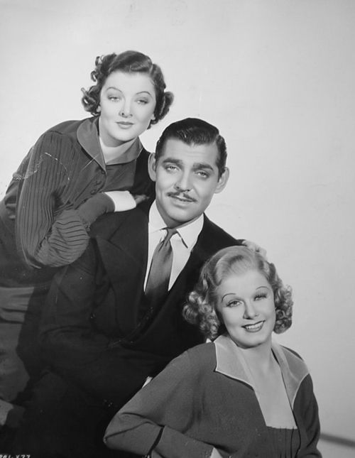 clark gable jean harlow myrna loy wife vs secretary