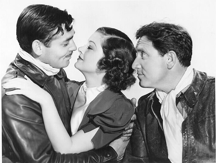 clark gable myrna loy spencer tracy test pilot