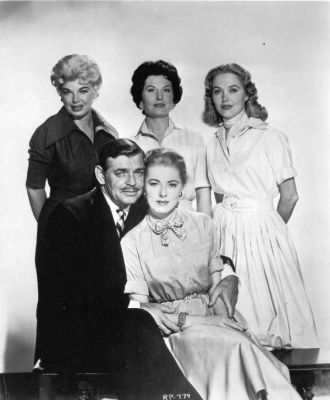 clark gable the king and four queens