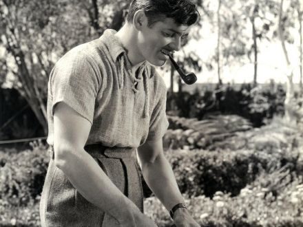 clark gable gardening